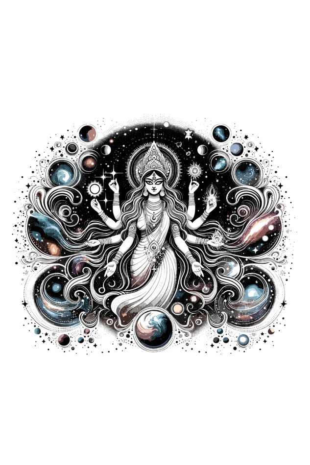 Divine Majesty: Durga (Unisex)