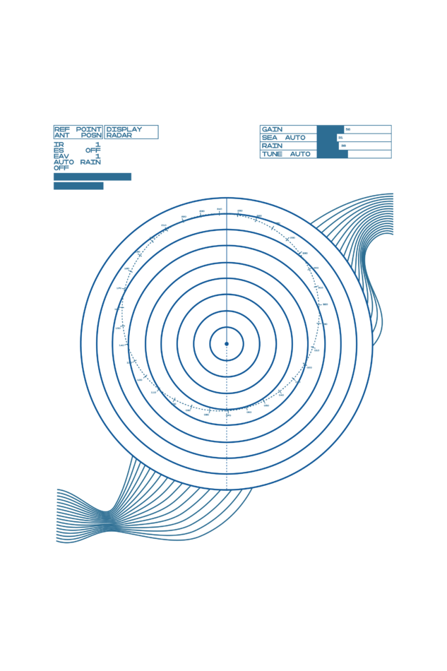 "Navigation Radar" Regular(blue)