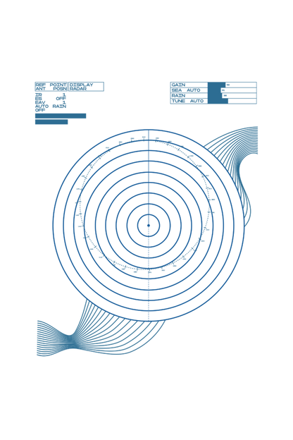 "Navigation Radar" Regular(blue)