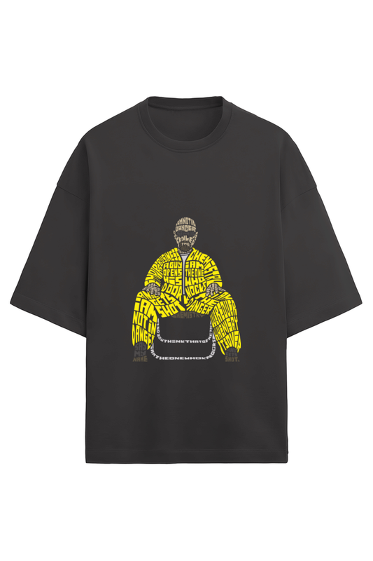 "Breaking Bad Terry Oversized Tee: Unisex Style Statement"