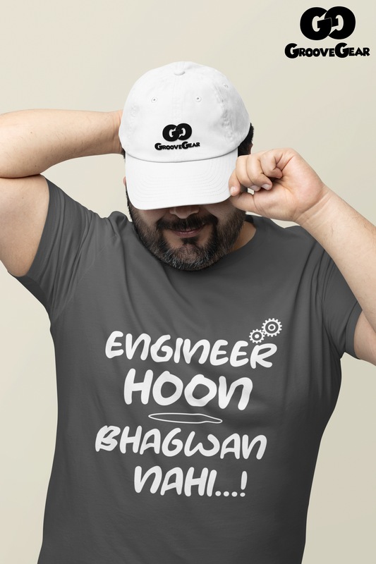 Engineer Hu, Bhagwan Nahi: Humorous Engineering T-Shirt
