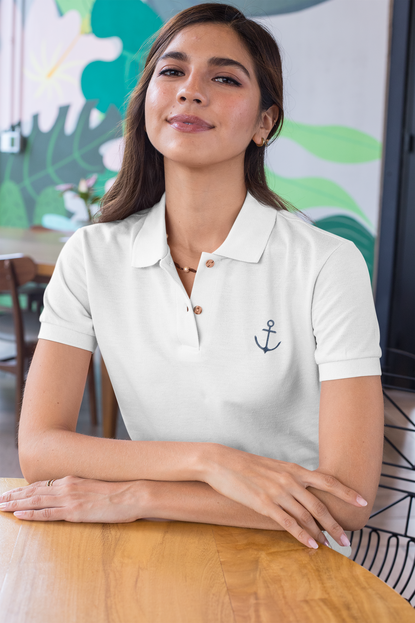 Anchor Polo Women(blue)