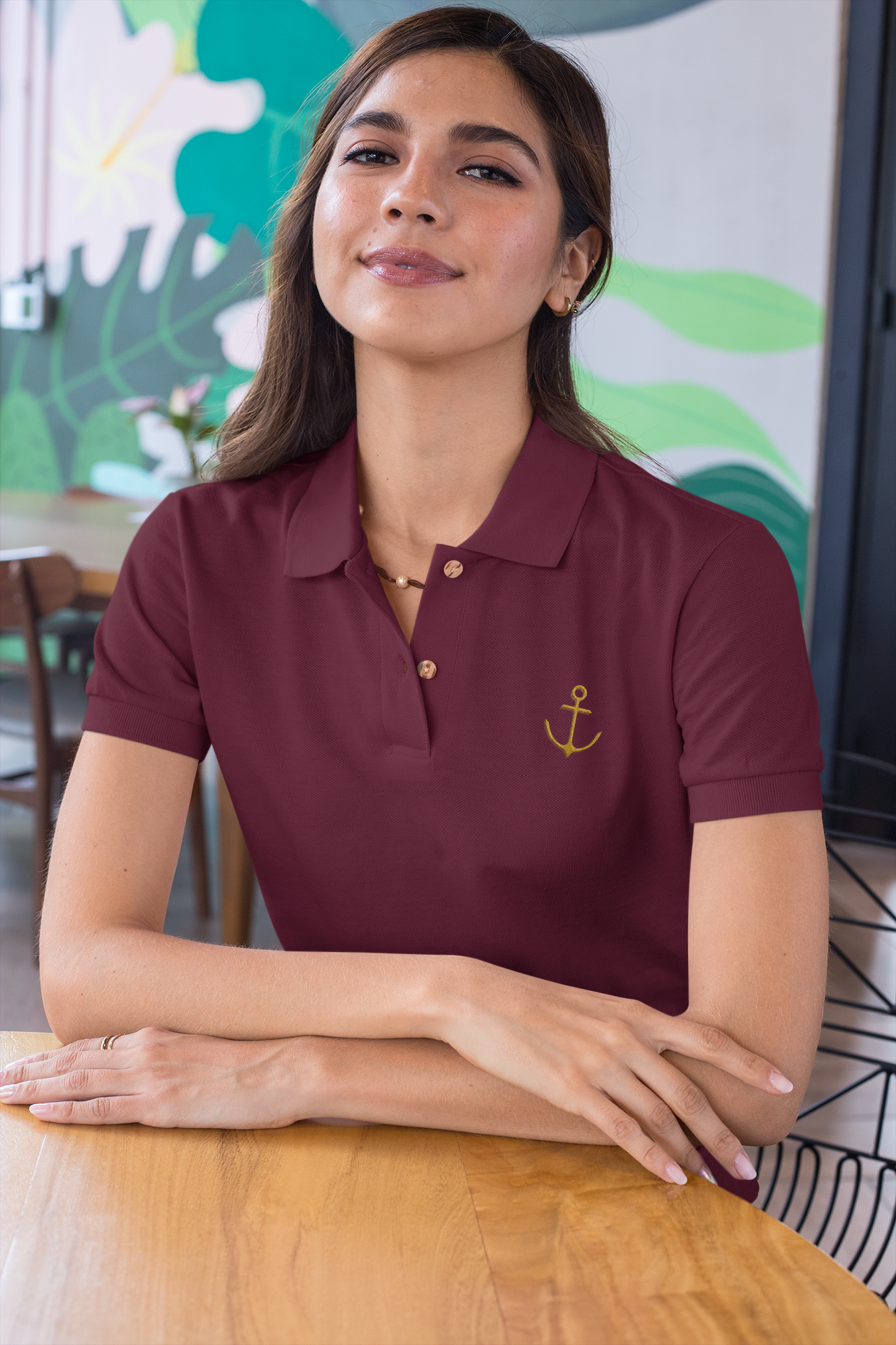 Anchor Polo Women(Yellow)